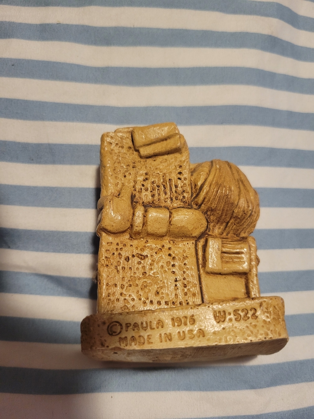 Paula 1975 Figurine Sculpture in Light Brown